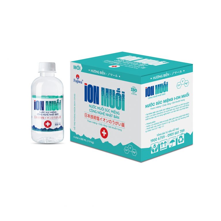 nước súc miệng ion muối hương biển 300ml