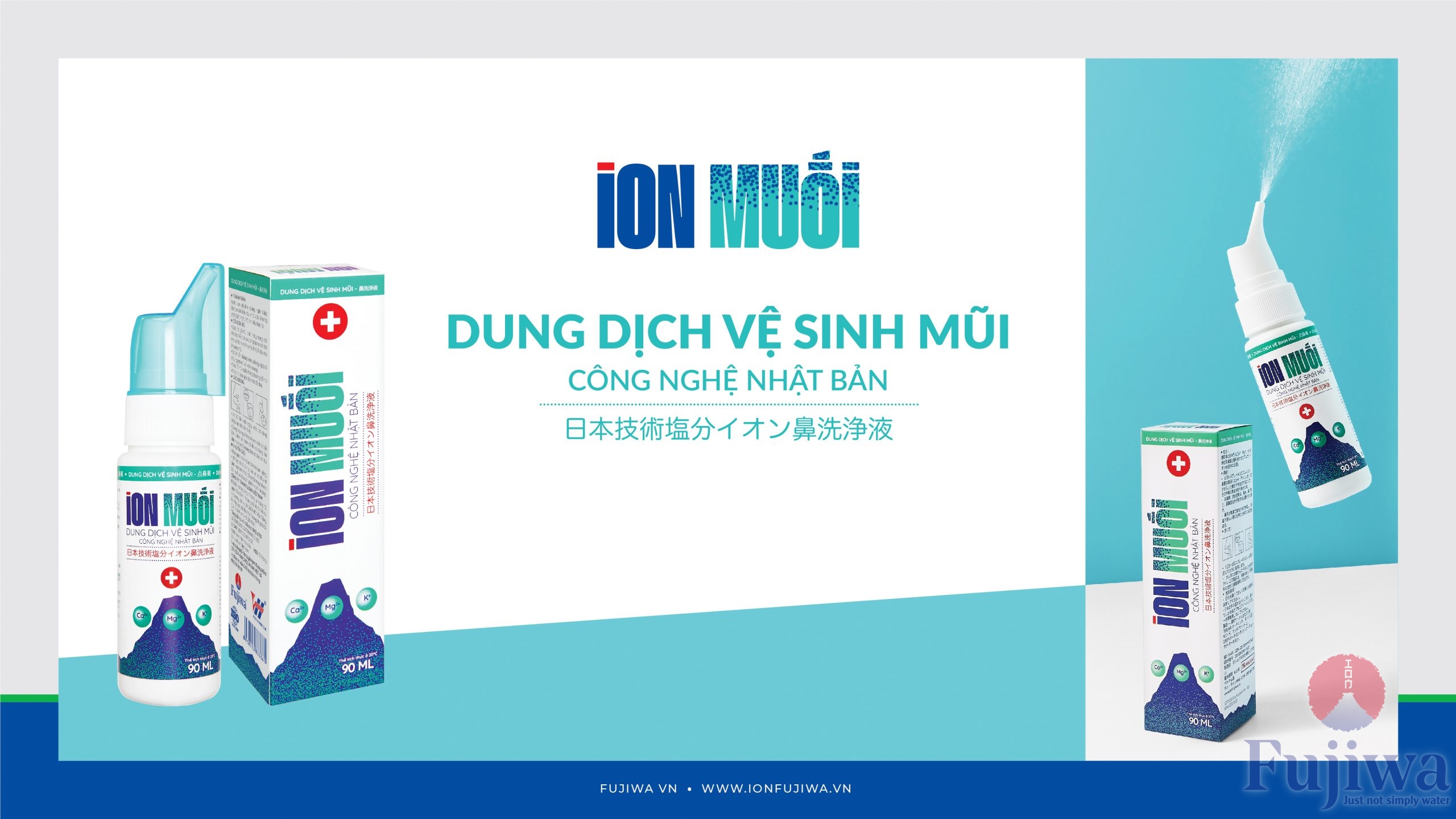 dung dịch vệ sinh mũi iON MUỐI