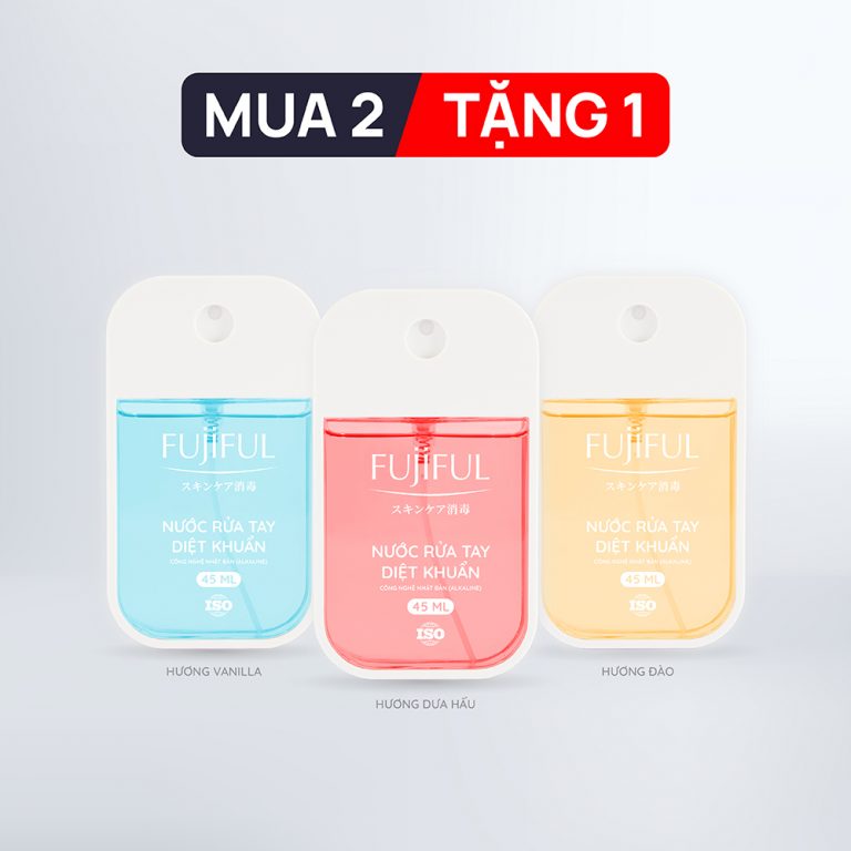 Combo 3 chai nước rửa tay Fujiful